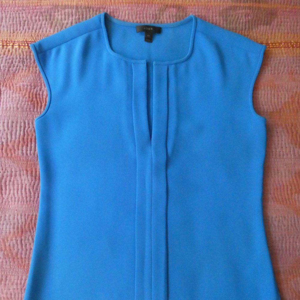 J. Crew Turquoise blouse sz 00